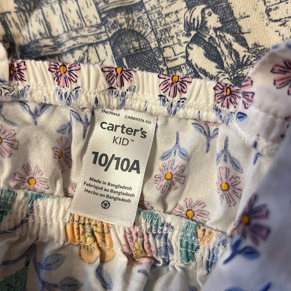 Carter’s Kid Floral Tiered Dress, 10/10A, EUC - Picture 9 of 10